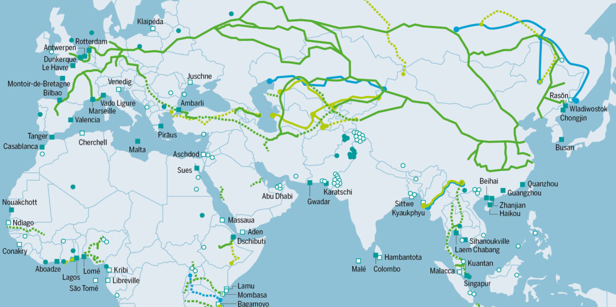 China-Europe Railway Express/Appenzeller/Hecher/Sack - Infrastrukturatlas 2020, CC BY 4.0