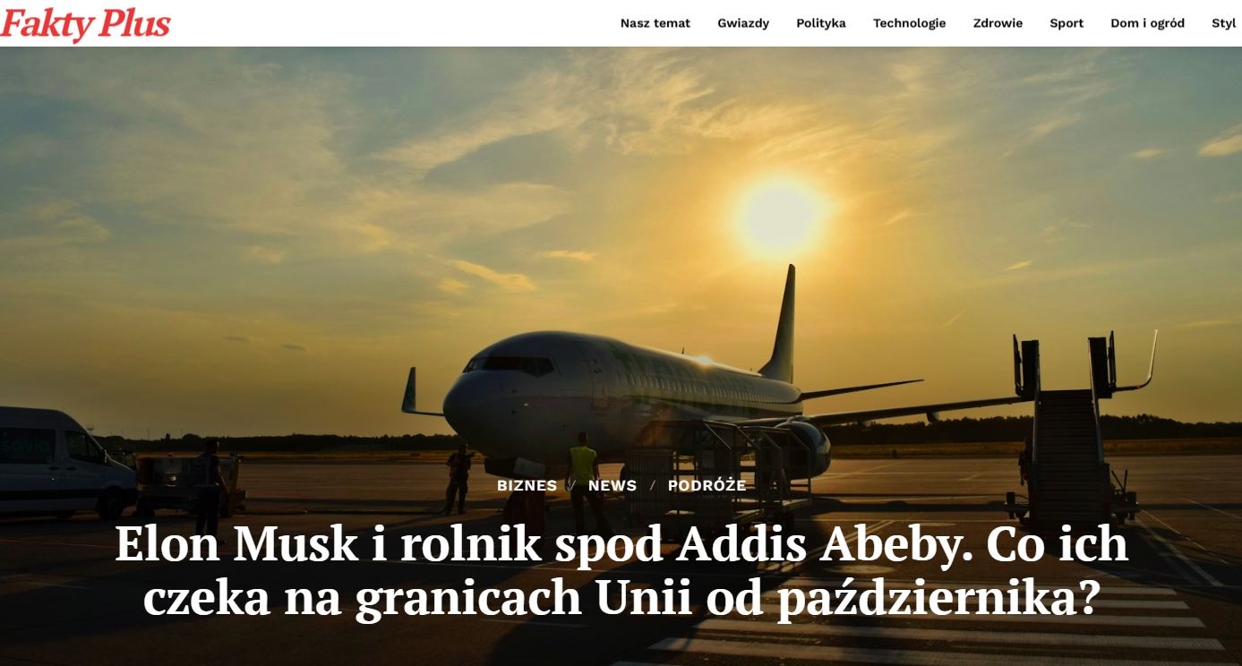 Elon Musk rolnik Etiopia EES Entry Exit System Elon Musk rolnik Etiopia EES Entry Exit System
