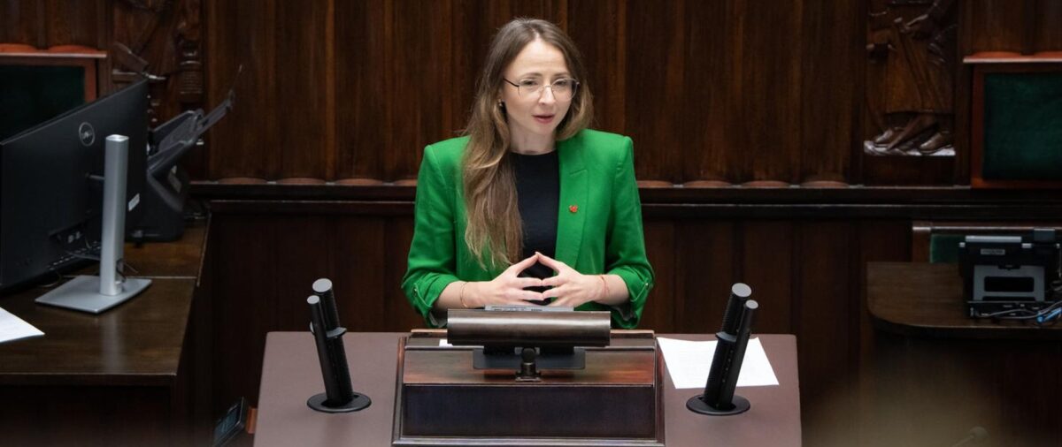 min. Agnieszka Dziemianowicz-Bąk w Sejmie/MRPiPS