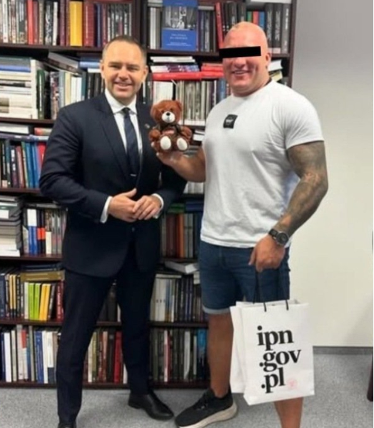 Wielki Bu i Karol Nawrocki - ówczesny prezes IPN/ yputube.com