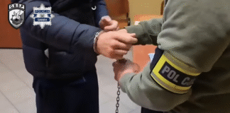 Zatrzymani pseudokibice z ogromną ilością narkotyków. CBŚP i katowicka policja rozbiły kolejny kanał dystrybucji Zatrzymanie podejrzanego pseudokibica przez funkcjonariuszy CBŚP podczas akcji w Knurowie./ Policja