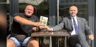 Ekstradycja „Wielkiego Bu” coraz bliżej. Hamburg uznał wniosek Polski Wielki Bu i Karol Nawrocki - ówczesny prezes IPN/ yputube.com