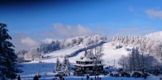 Prognoza pogody na grudzień 2025. Czy będzie śnieg na święta i Sylwestra? Zima w schronisku Andrzejówka/ fot: Rafał Bernasiński