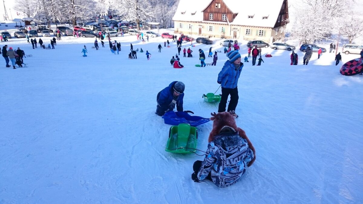 Zima w schronisku Andrzejówka/ fot: Rafał Bernasiński